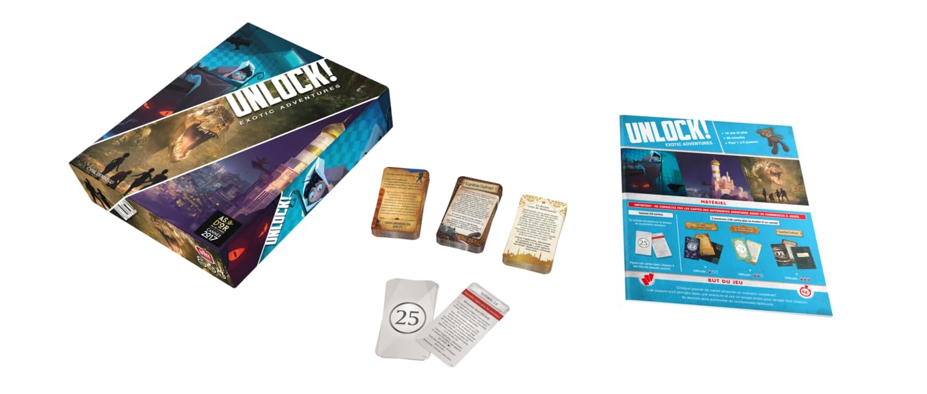 Space Cowboys – Unlock! Exotic Adventures Brettspiel 10