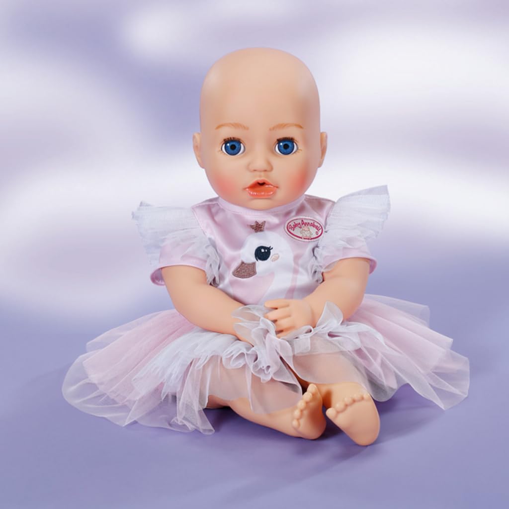 Baby Annabell Swan Dress - Adorable 43cm Doll Outfit for Imaginative Play 2