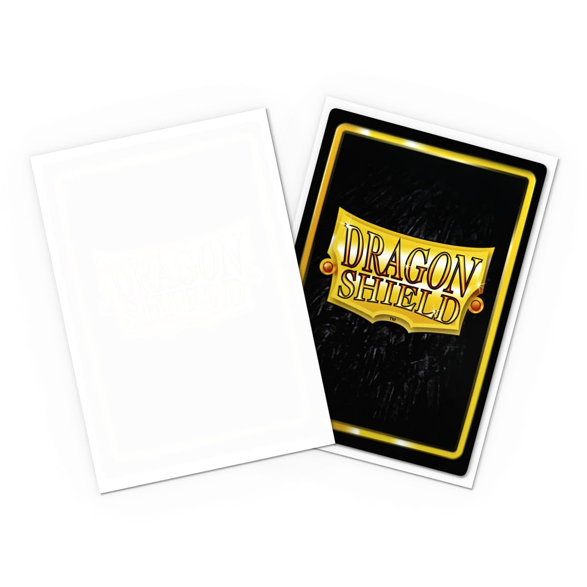 Dragon Shield White Matte Japanese Size Sleeves - 60 Count | 120µm Thick | Acid-Free 3