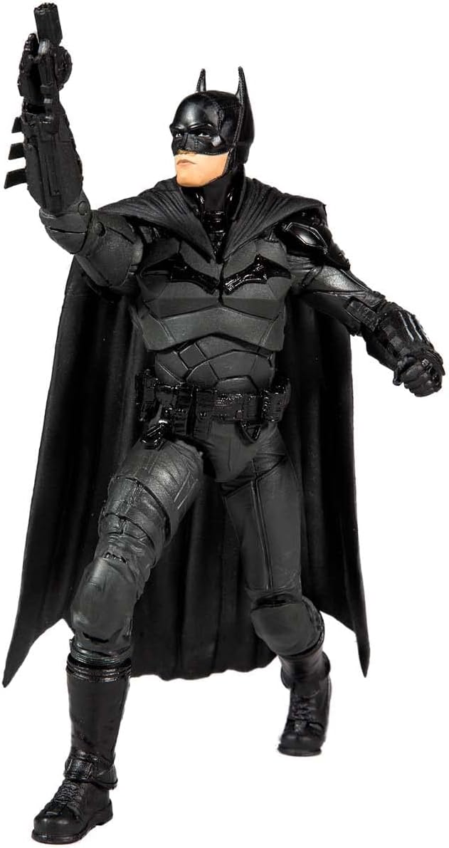 McFarlane DC Batman Movie 7-Inch Action Figure - Ultra-Articulated Collectible with Grappling Hook and Base