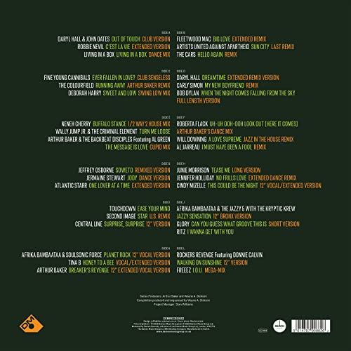 Arthur Baker - Arthur Baker Presents Dance Masters [6LP Vinyl Boxset] 2