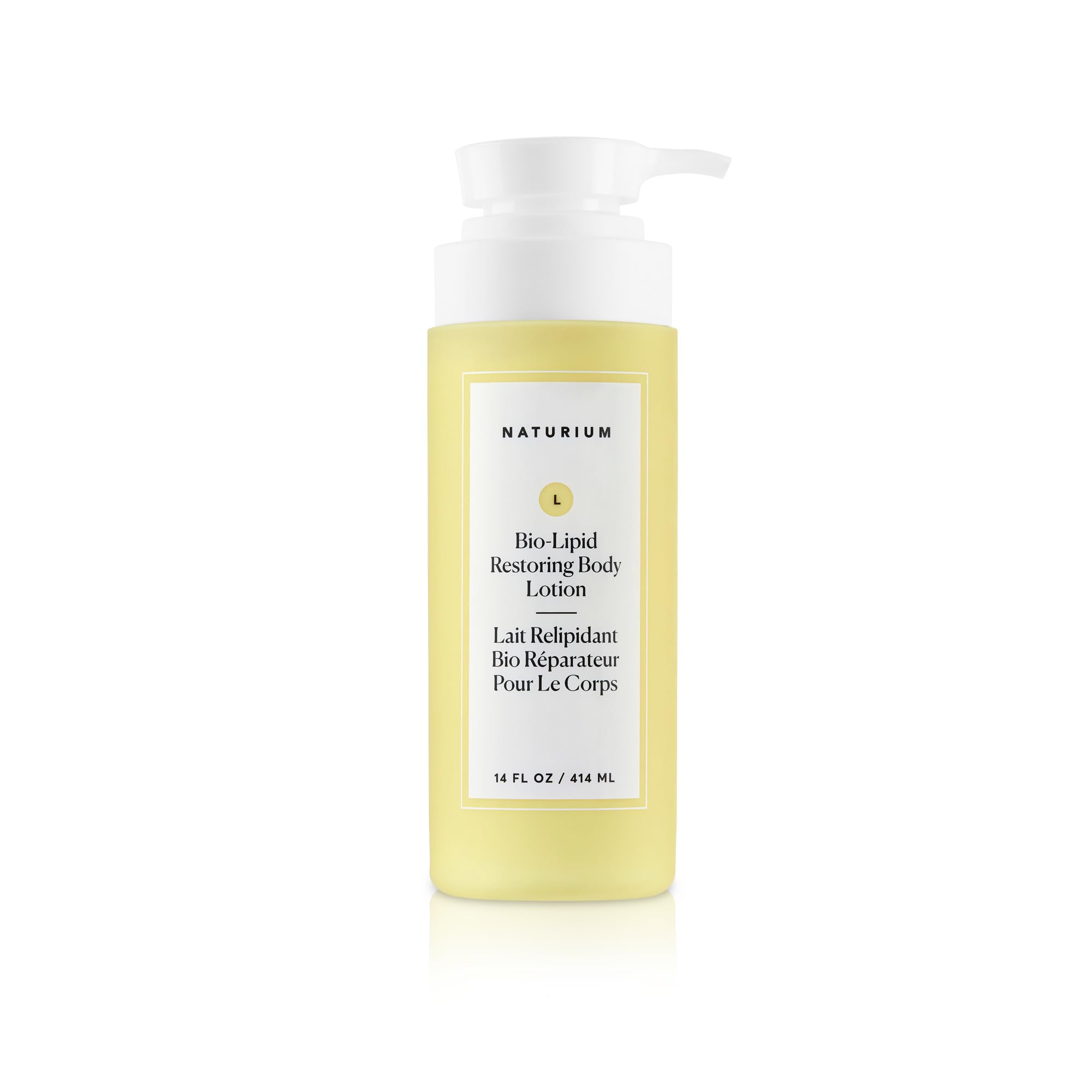 Naturium Bio-Lipid Restoring Body Lotion - Restores Skin Barrier, All Day Moisture, Shea Butter Scent | 414 ml 1