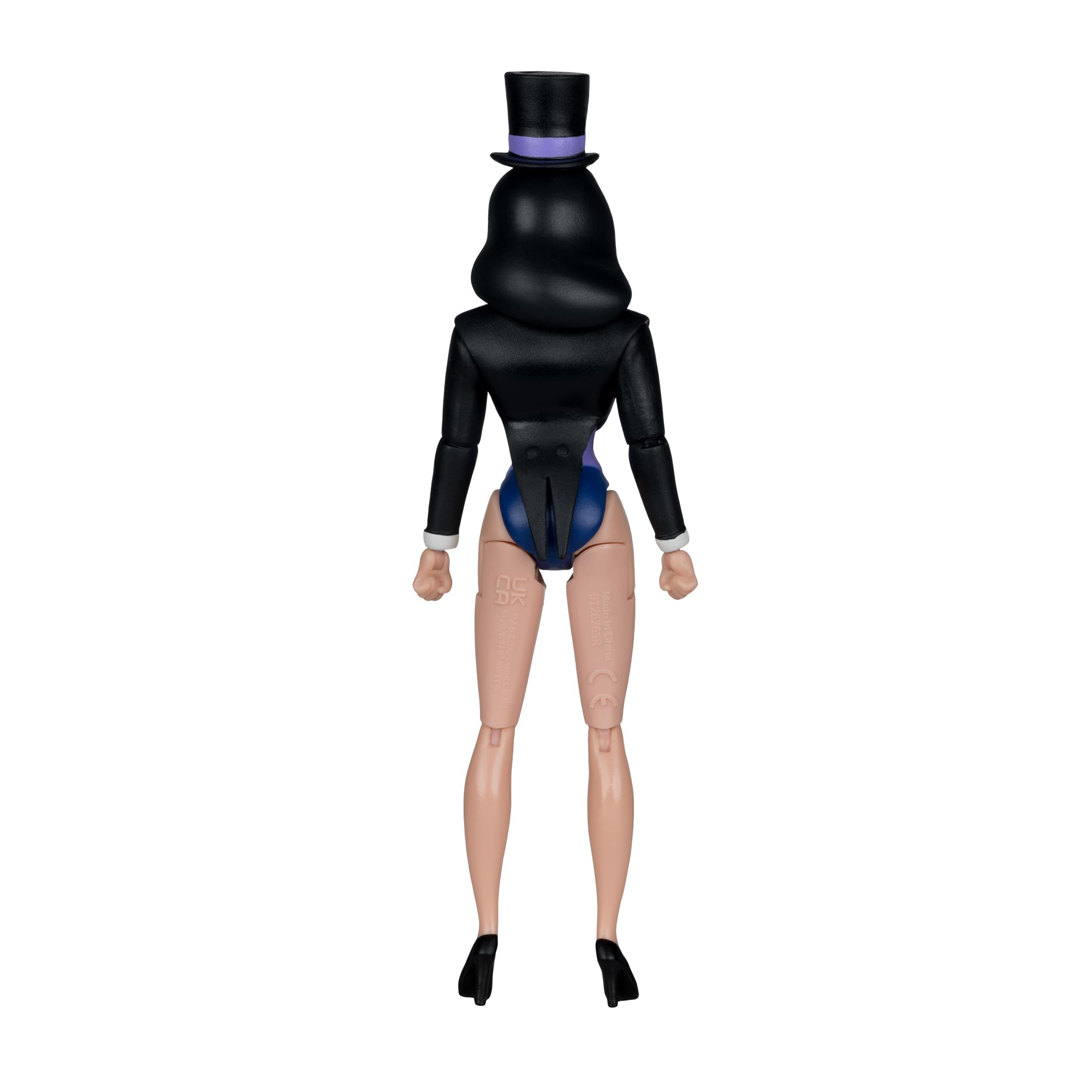 McFarlane Batman: The Animated Series Zatanna 6in Action Figure | Includes Clock King BAF Piece 3