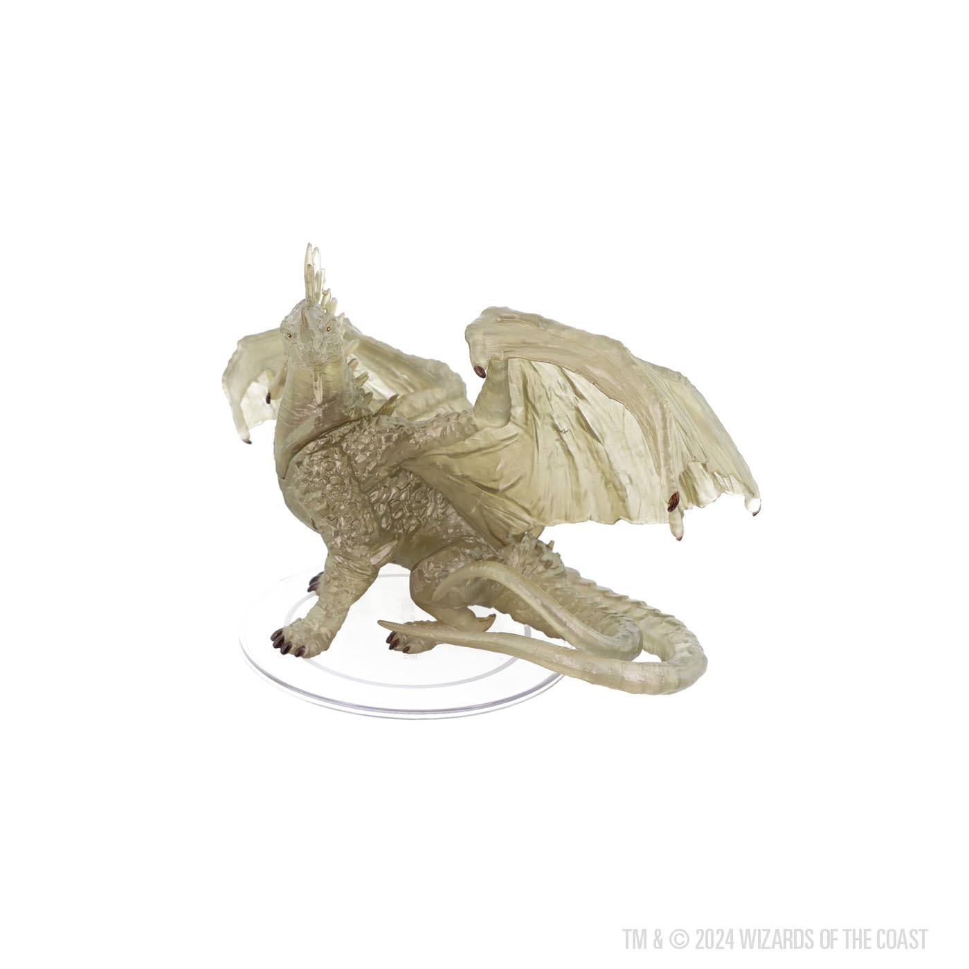 WizKids D&D Icons of the Realms Adult Crystal Dragon Miniature 3