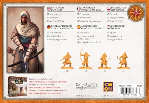 CMON, A Song of Ice &amp; Fire: Skyreach Bowmen Tabletop-Miniaturen (SIF711) 6