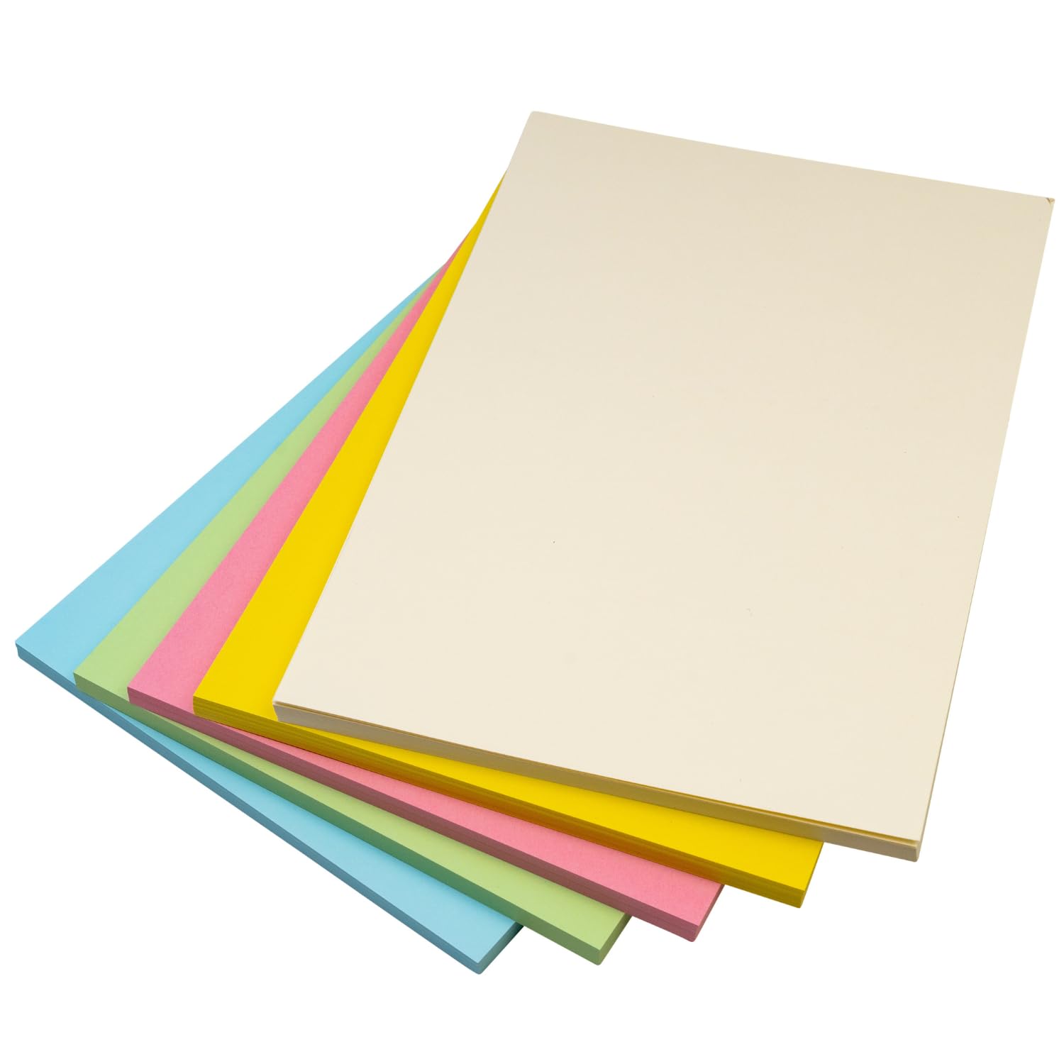 Hawksbill A4 Pastel Coloured Paper - 100 Sheets, 80GSM | Acid Free | Assorted Pastel