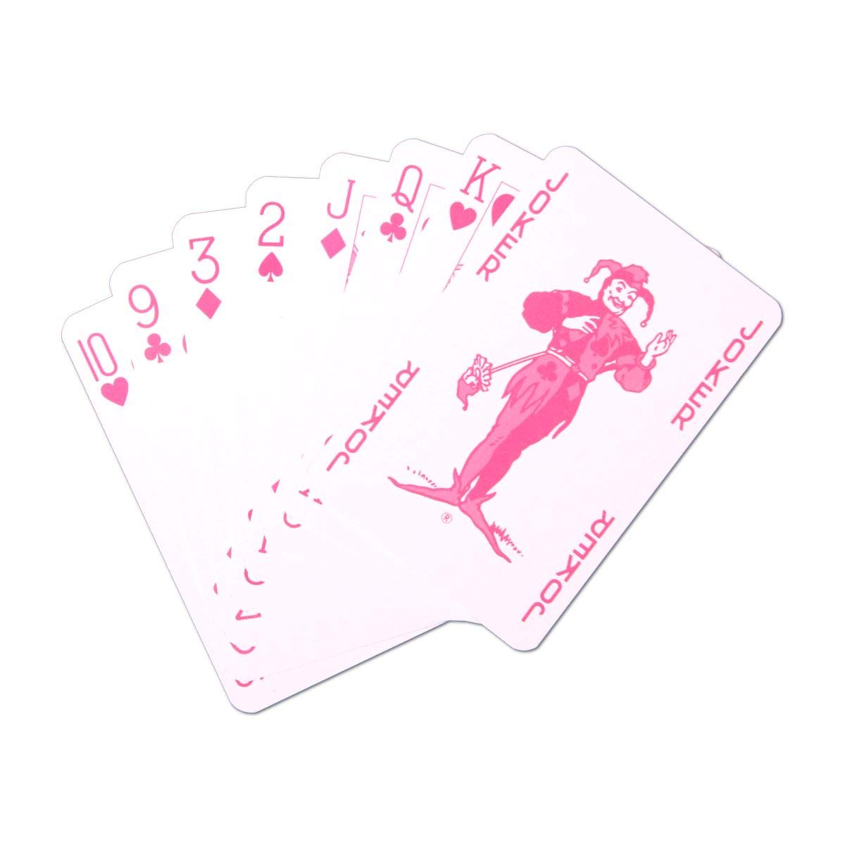 Waddingtons Number 1 Playing Cards Linen Finish Pink Edition 4
