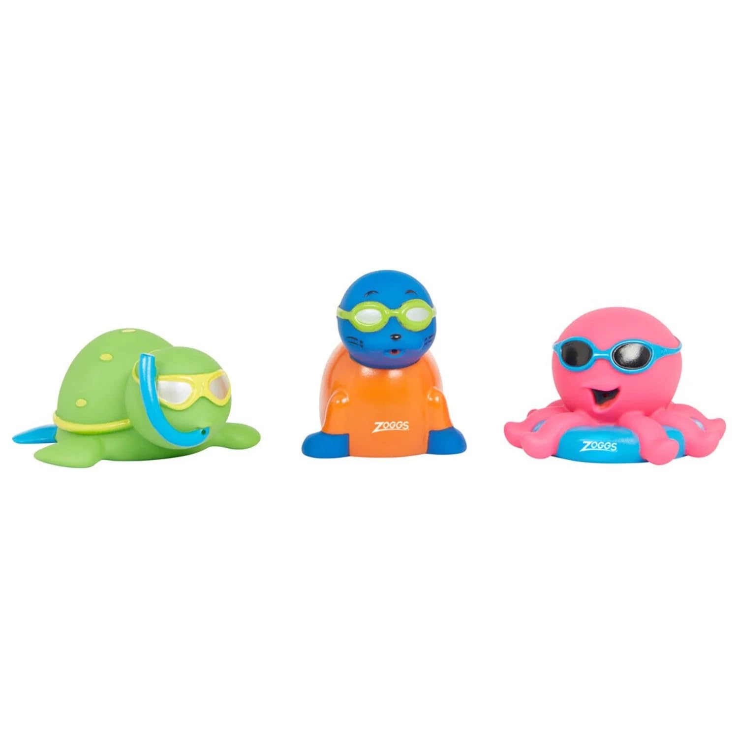 Zoggs Little Squirts Bath Toys - Pack of 3 | Encourages Water Confidence | Ages 3+