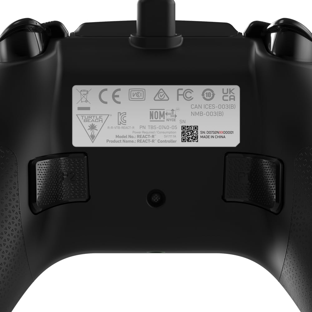 Turtle Beach React-R Pixel Wired Gaming Controller with Audio Controls, Mappable Buttons & Textured Grips for Xbox Series X|S, Xbox One & PC [Officially Licensed for Xbox] 2
