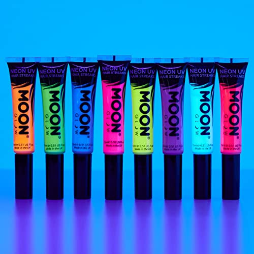 Máscara de pestañas Moon Glow Neon UV 15 ml ¡El rojo brilla intensamente bajo la luz ultravioleta!