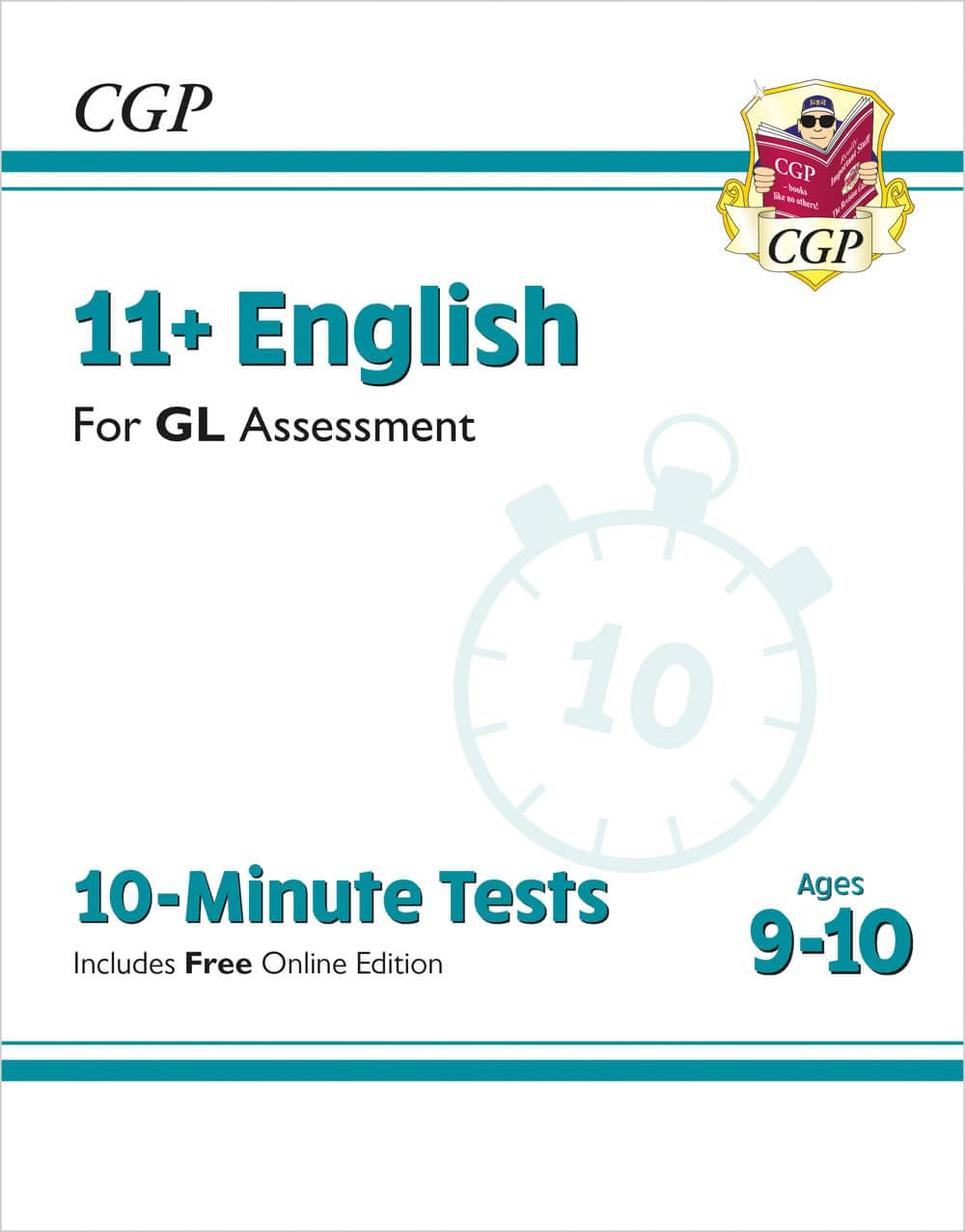 CGP 11+ GL 10-Minute English Tests - Ages 9-10 | Study Aid | Paperback