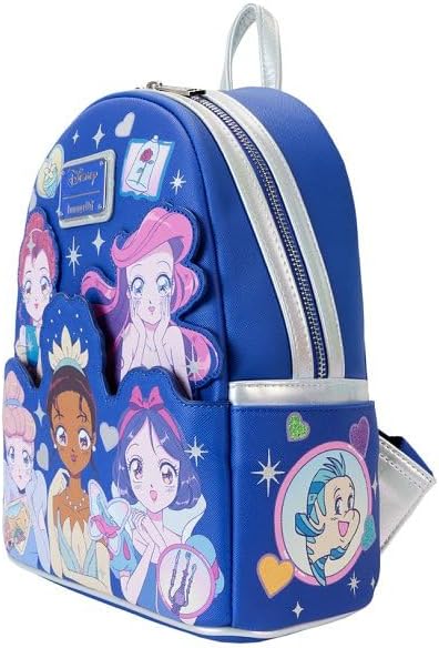 Loungefly Disney Princess Manga Style Mini Backpack (WDBK3603)