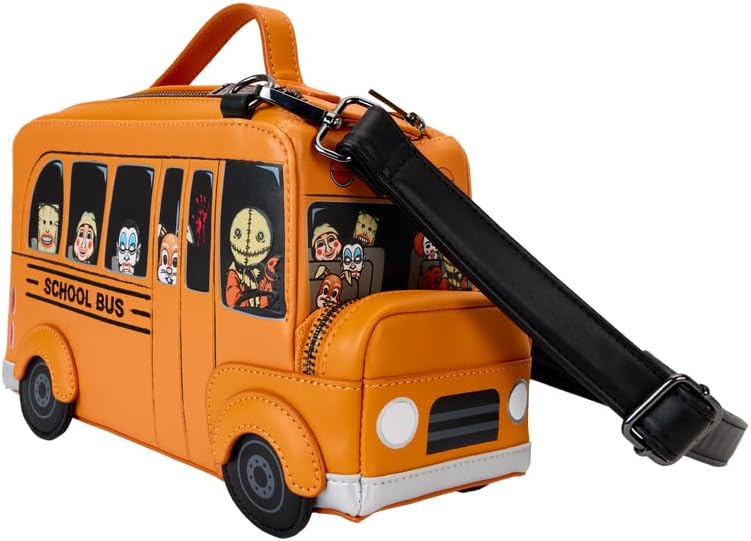 Loungefly – Umhängetasche mit „Trick 'r Treat“-Motiv „School Bus“ 3