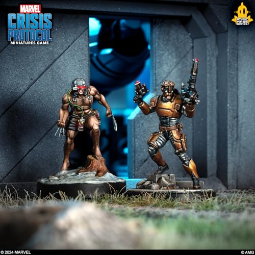 Atomic Mass Games Marvel: Crisis Protocol Character Pack - Weapon X & Maverick (CP109)