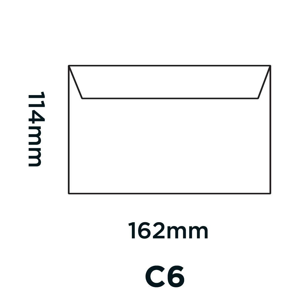 Blake Creative Colour C6 Envelopes 114 x 162 mm 120 gsm Peel and Seal Flamingo Pink - Pack of 25