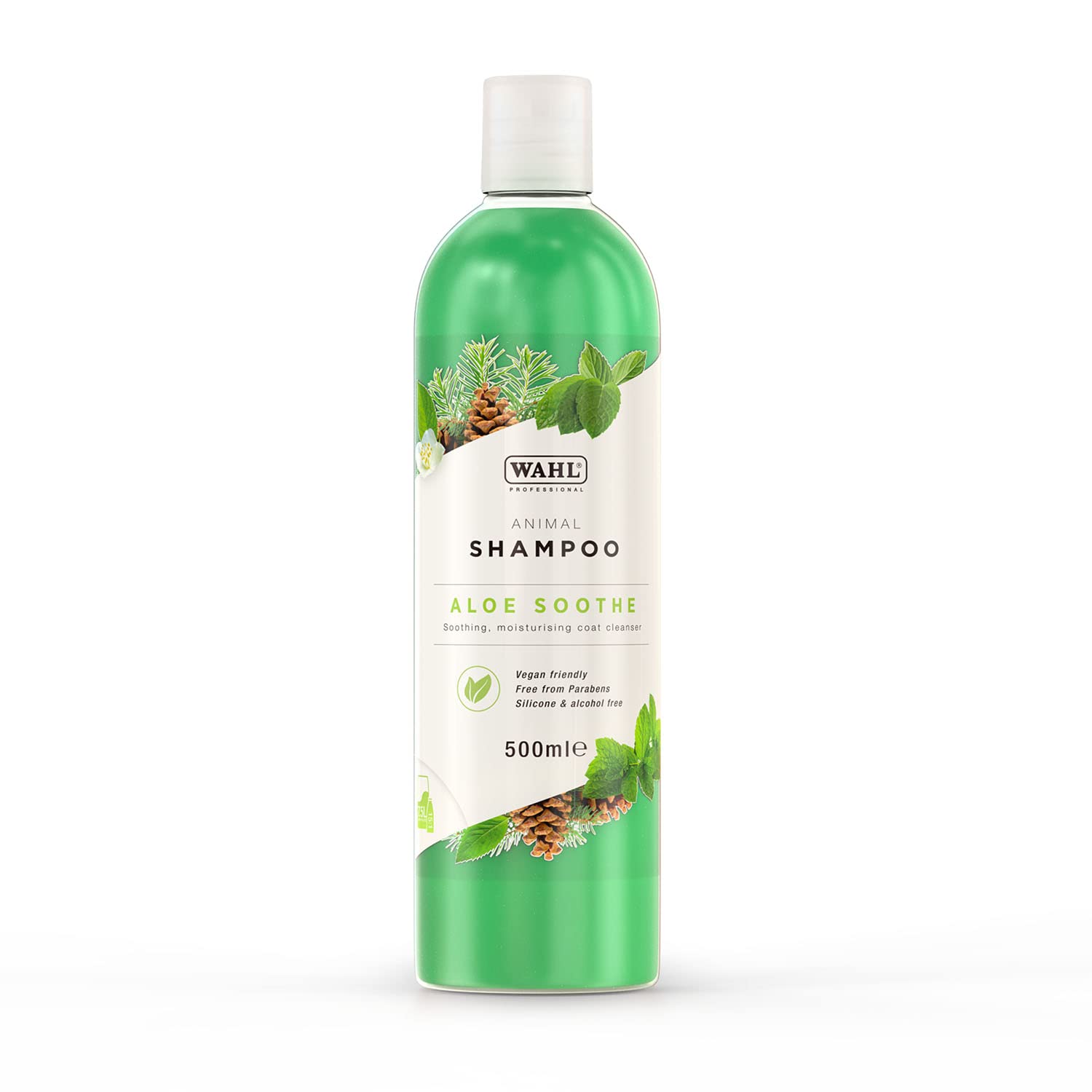 Wahl Aloe Soothe Animal Shampoo - Hypoallergenic Gentle Coat Cleanser Concentrate | 500ml