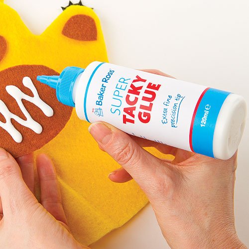 Baker Ross Super Tacky Glue for Kids - Washable Craft Glue for School and Art Projects 3