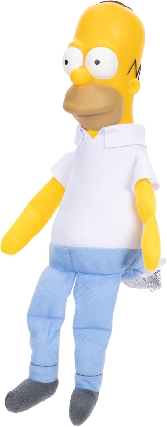 THE SIMPSONS Homer Simpson Shelf Talker - 30cm Plush with 20 Iconic Phrases 3
