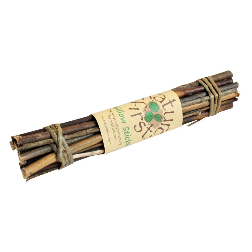 HAPPYPET Willow Sticks - Dental Care for Small Animals | 118g | Natural Willow