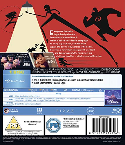 Incredibles 2 (2018) - Blu-Ray (BUY0295201)