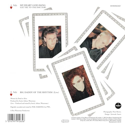 Dead Or Alive - My Heart Goes Bang (Get Me To The Doctor) [7" Picture Disc]