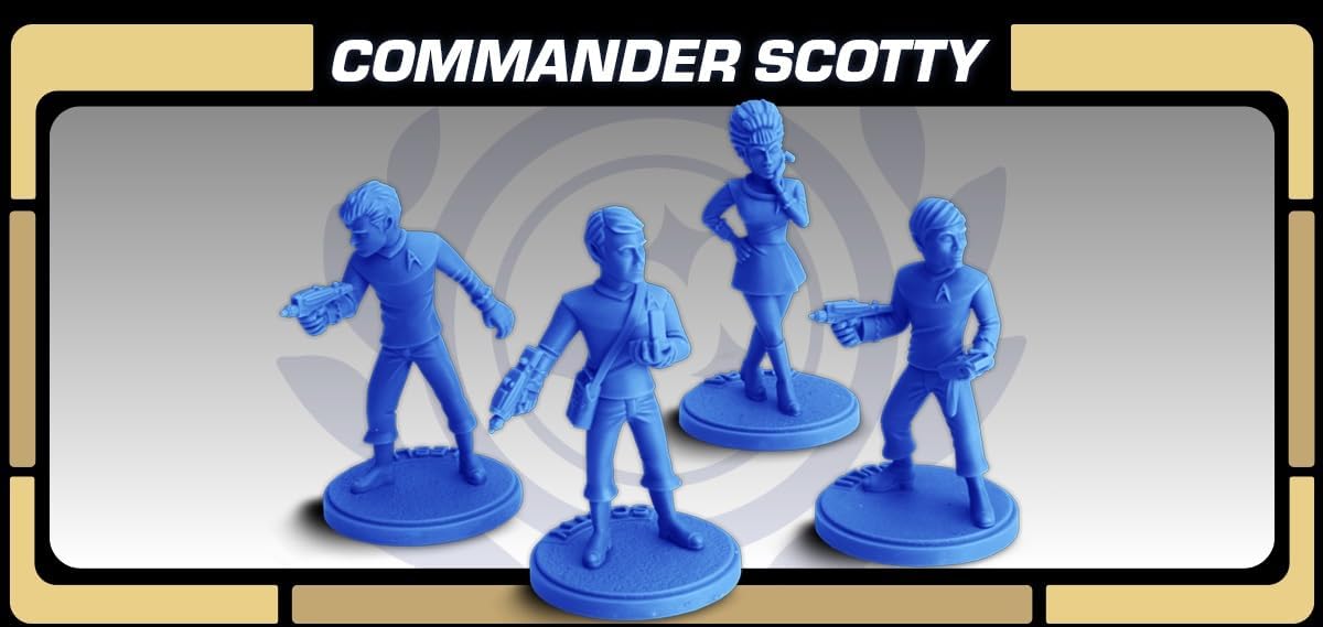 Gale Force Nine Star Trek: Federation Extension - Commander Scotty Away Team 2