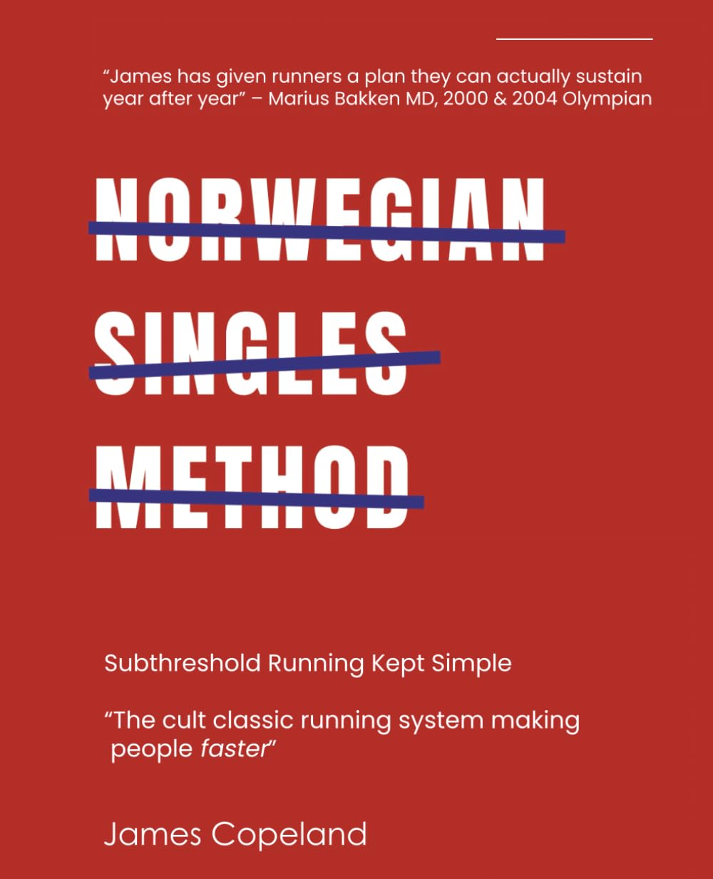 Norwegian Singles Method: Subthreshold Running Kept Simple by James Copeland | Paperback