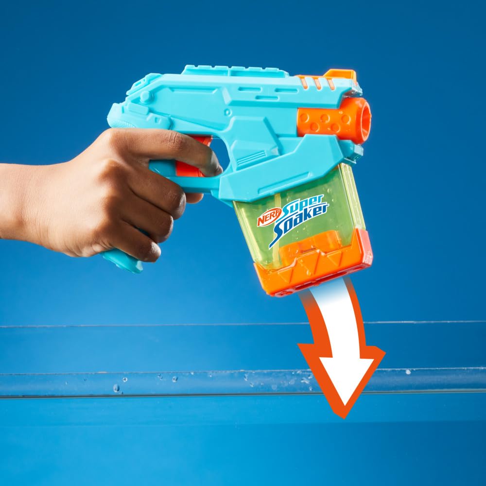 Super Soaker Mini Dunk-Fill Water Blaster | Quick Reload | 100ml Tank | Ages 6+ 4
