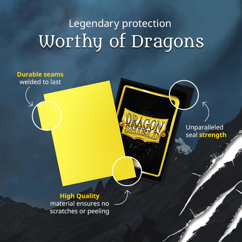 Dragon Shield White Matte Japanese Size Sleeves - 60 Count | 120µm Thick | Acid-Free 6