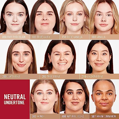 Rimmel - Lasting Finish 35Hr Foundation (Warm Olive 302), Full Coverage, Hydrating, SPF20, Vegan, Cruelty Free 9