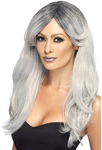 Smiffys Ghostly Glamour Grey Wig (One Size) - 44256