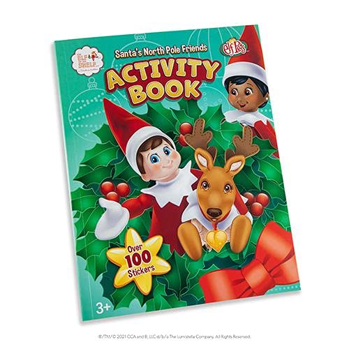 The Elf on the Shelf Santa's North Pole Friends - Activity Book with Over 100 Pages & Stickers 14