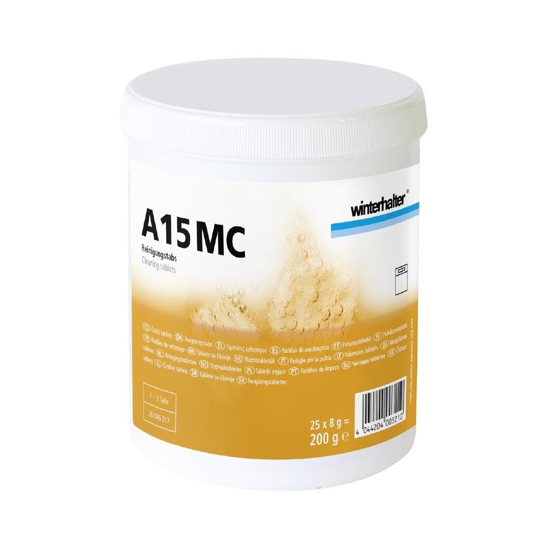 Winterhalter A15MC Machine Cleaning Tablets - Limescale Removal | 25 Tablets