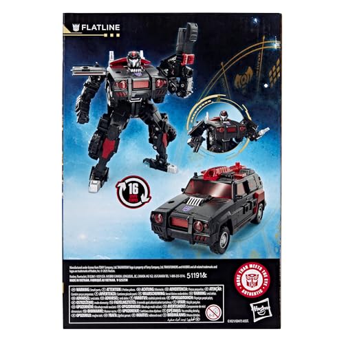 Transformers Age of the Primes Voyager Class Flatline Action Figure | 7-inch | 16 Steps 14