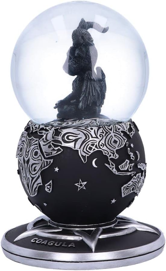 Nemesis Now Cult Cuties Baphoboo Snow Globe, Gothic Decorative Figurine, 18.5cm (Baphoboo)