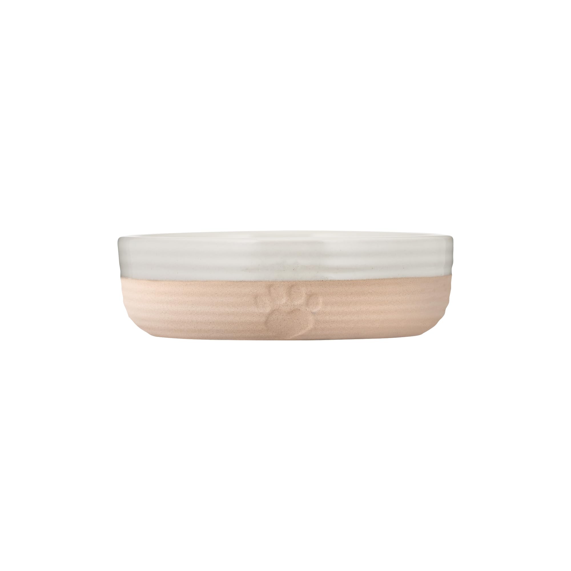 Mason Cash Hearts Paw Small Pet Bowl - 13cm Diameter, 250ml Capacity | Durable Stoneware 1