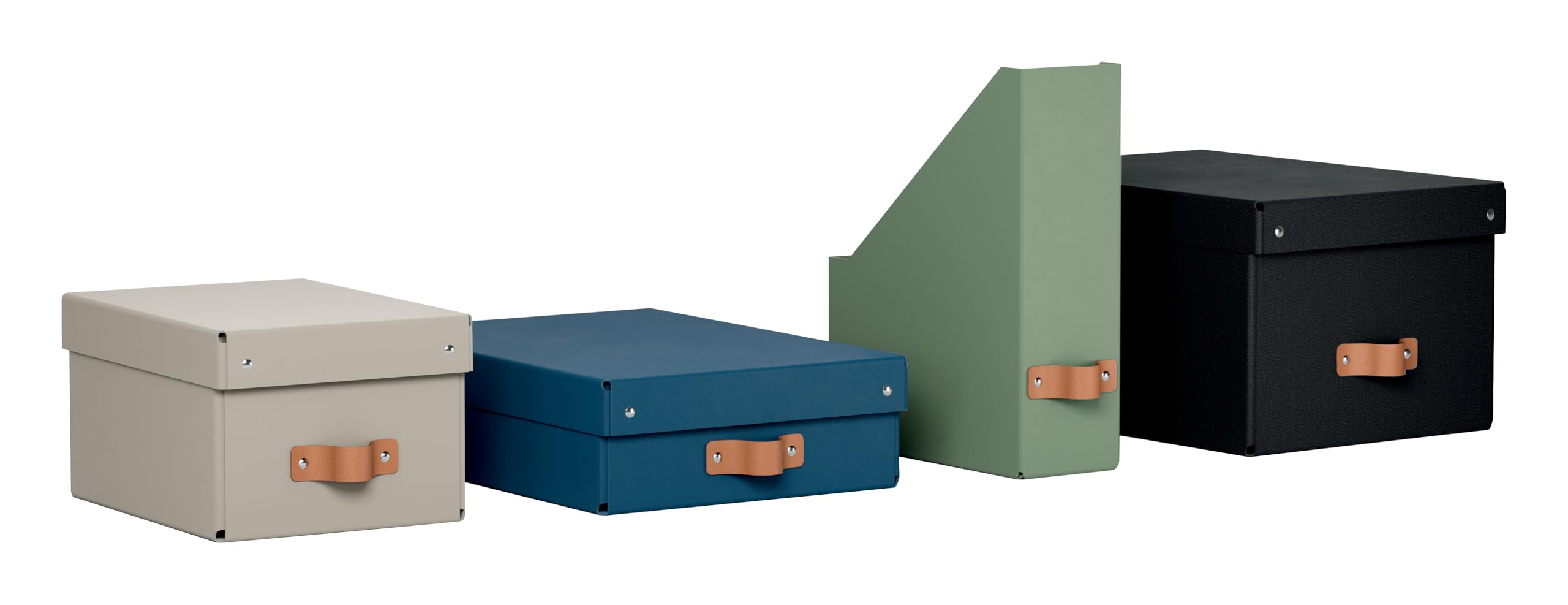 Leitz Puro Magazine File - Set of 2 Durable A4 Holders, Sage Green, 900 Sheet Capacity 8