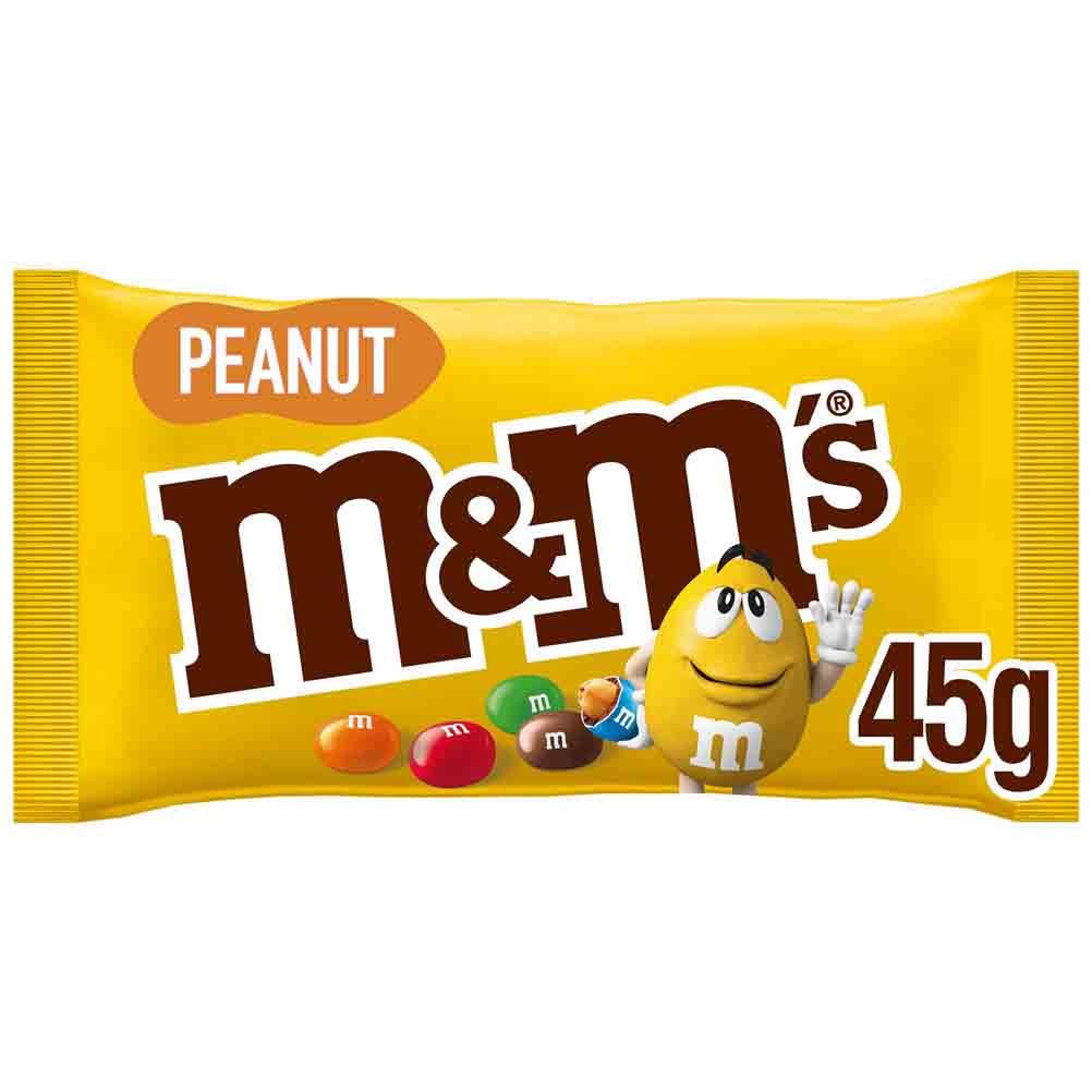 M&M's Peanut Bulk Box - Milk Chocolate Candy Snacks, 24 Packs (45g Each) 6