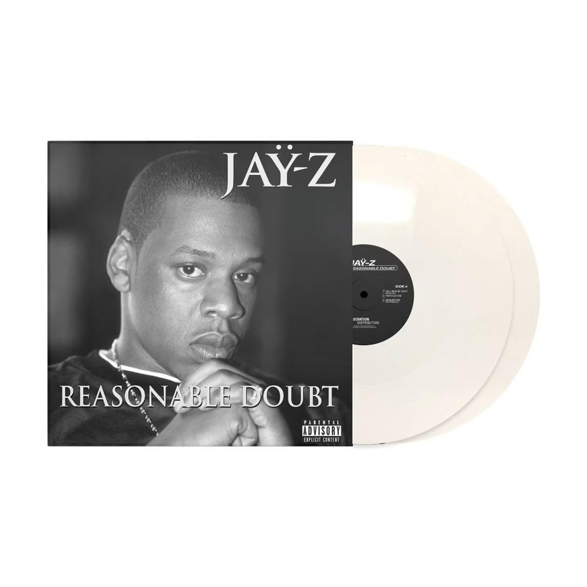 JAŸ-Z - Reasonable Doubt [White Vinyl w/ Alt Cover]