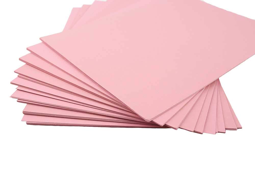 House of Card & Paper A4 220 GSM Coloured Card - Pastel Pink | 100 Sheets