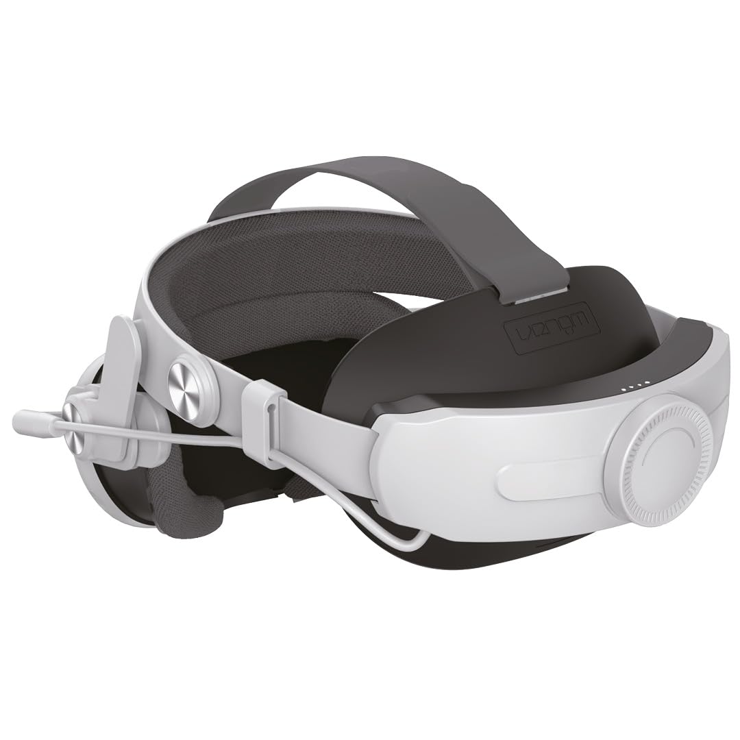 Venom Power Strap for Meta Quest - Padded Headstrap with 5000mAh Battery for Quest 3S, Quest 3 & Quest 2