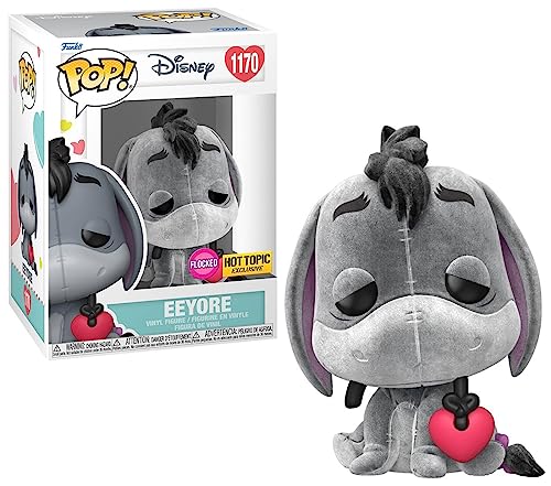 Funko Pop! Disney - Eeyore with Heart Flocked Vinyl Figure (FUN60312)