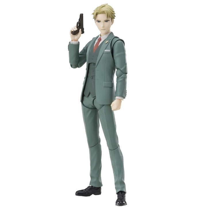 Bandai Tamashii Nations S.H.Figuarts Loid Forger Action Figure - Spy x Family Collectible for Ages 15+