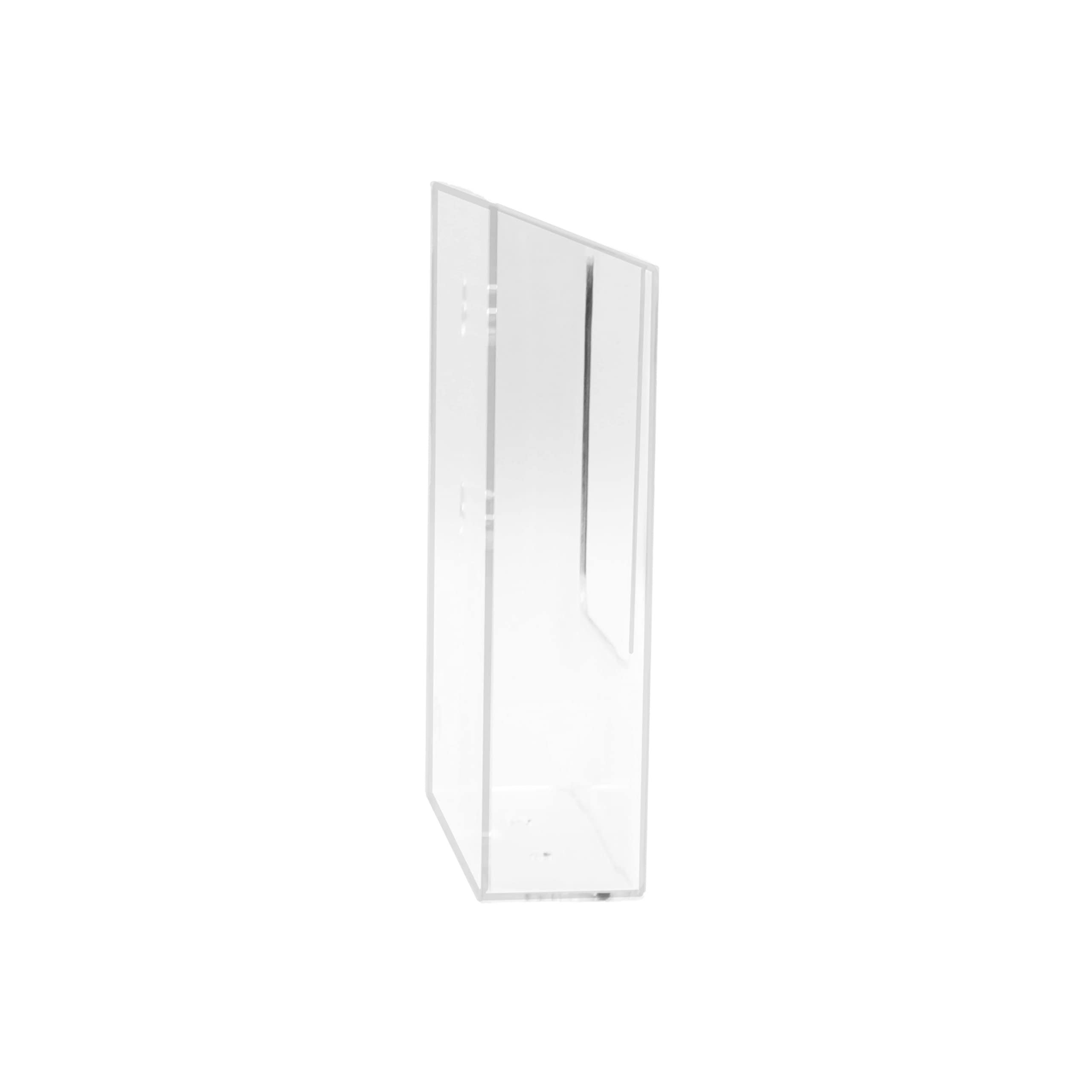 Europel Wall Mounted Brochure Holder - A5 Size | Crystal Clear Acrylic | Space Saving 8