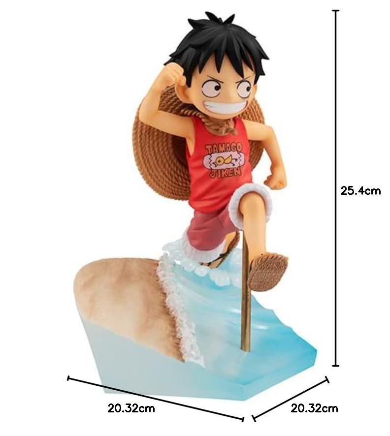 Megahouse One Piece Monkey D Luffy Run Run Run Statue (237848)