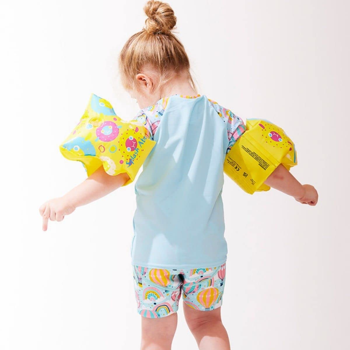 Splash About Pufferfish Inflatable Armbands - Learn to Swim Aids | 2-6 Years | Polyvinyl Chloride 3