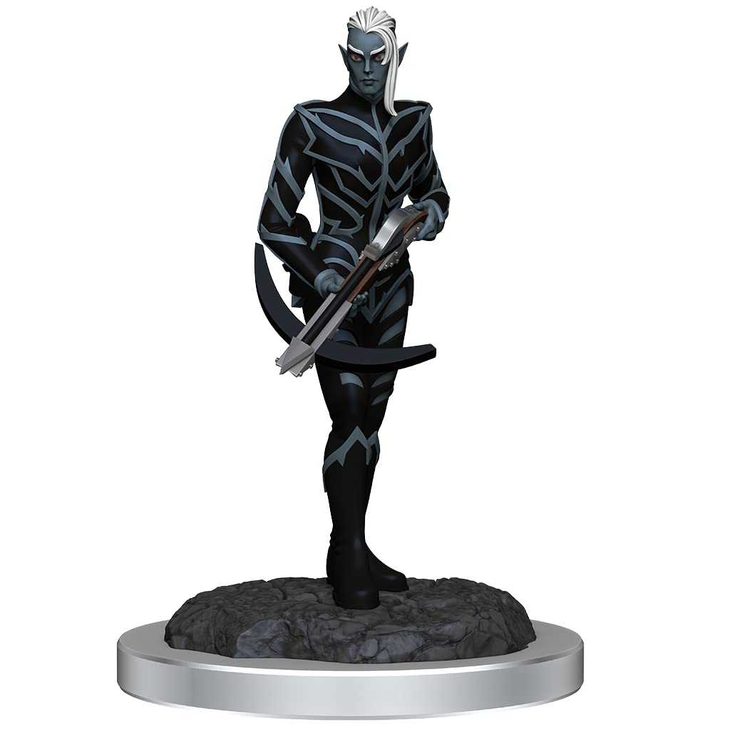 WizKids Nolzur's Marvelous Unpainted Miniatures - Dungeons & Dragons Drow Fighters | Plastic 2