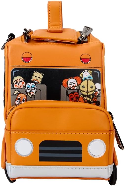 Loungefly – Umhängetasche mit „Trick 'r Treat“-Motiv „School Bus“