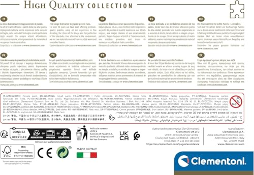 Clementoni Colorboom Stairs Jigsaw Puzzle - 500 Pieces | 49 x 36 cm