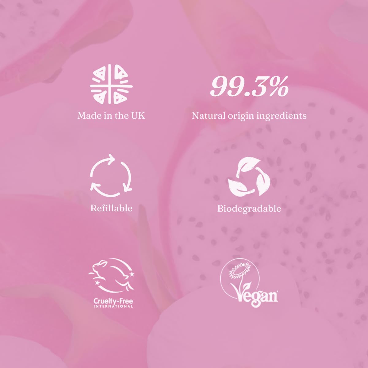 Miniml Pink Dragonfruit & Orchid Fabric Softener - 1L Liquid | Plant Powered | Sensitive Skin Safe 8